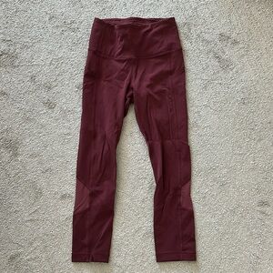 Cropped lululemon leggings